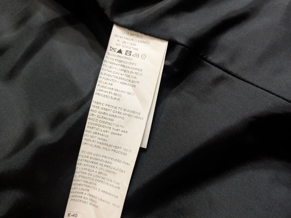 Casaco preto da Tintoretto