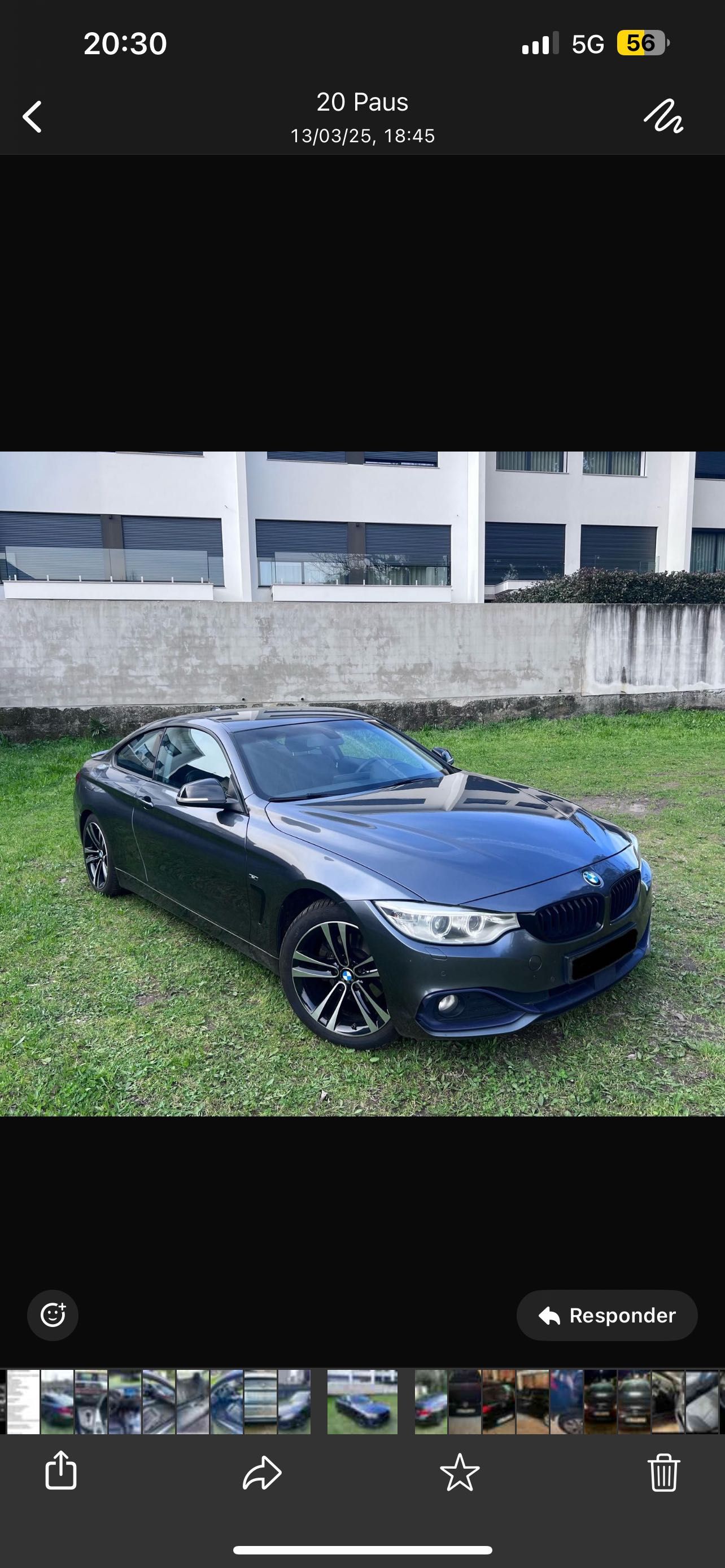 BMW 420D o carro