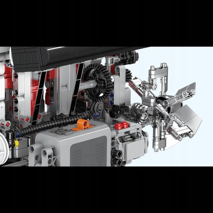 Klocki 1787 el. Silnik L4 benzynowy model Mould King 10087