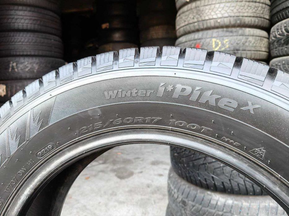 Hankook Winter I*Pike X 215/60r17 made in Korea 4шт 19год 6,5-7мм ЗИМА