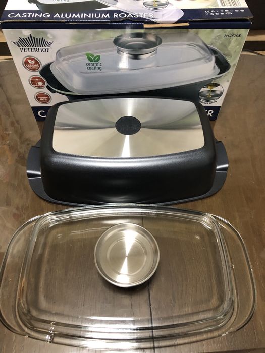 Гусятниця з керамічним покриттям ТМ Peterhof