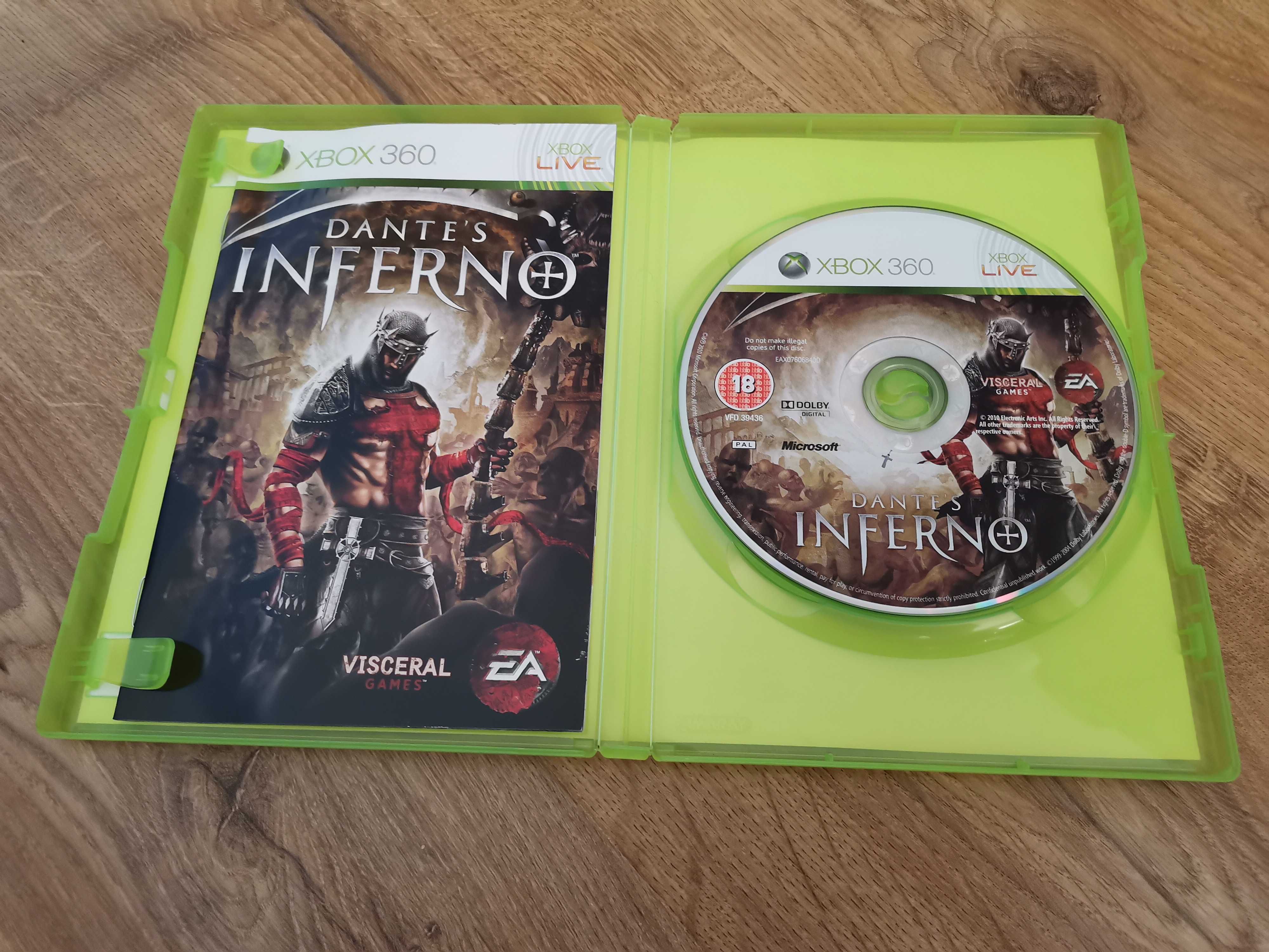 Gra Dante's Inferno na konsolę XBOX 360 [BDB Stan]