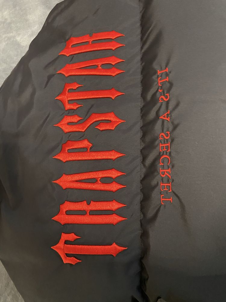 Trapstar Decoded Hooded Puffer 2.0 Jacket Infrared Edition