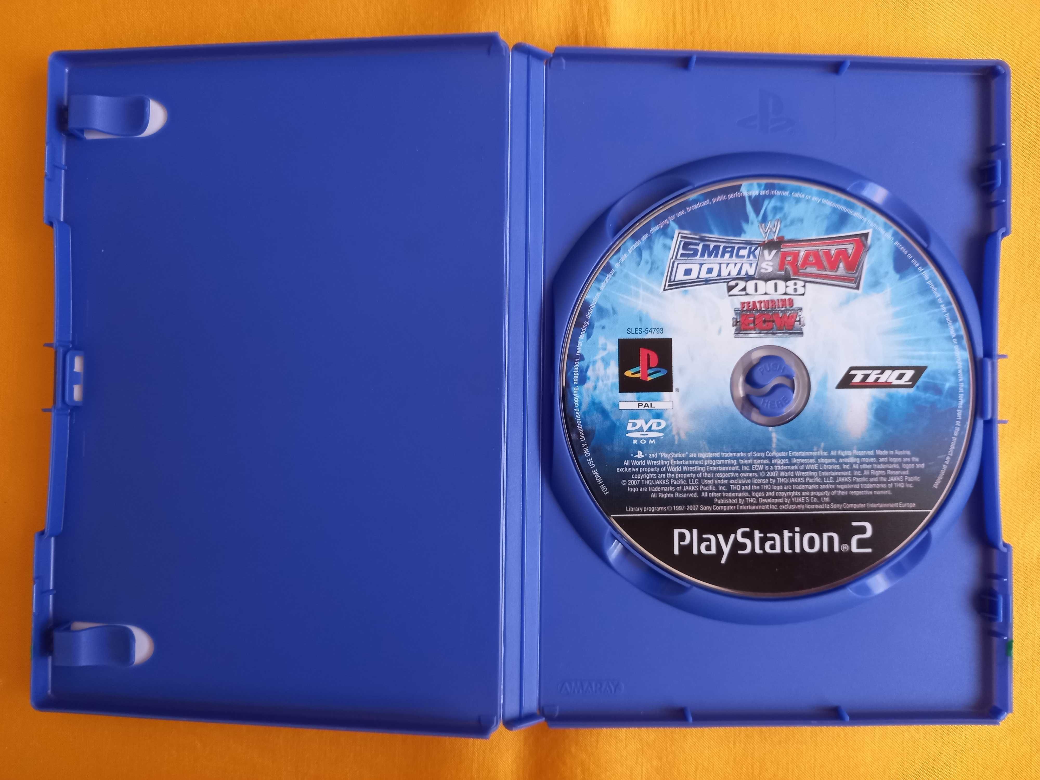 Gra Smack Down VS Raw 2008 PS2 PlayStation 2
