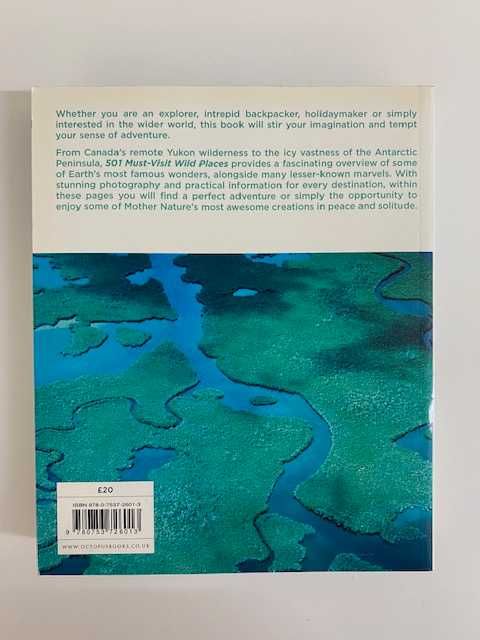 Livro 501 Must Visit Wild Places - NOVO