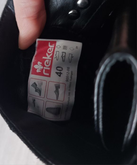 Botki damskie Rieker