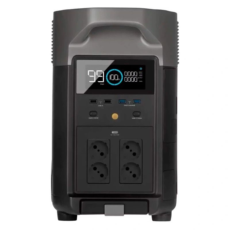 Зарядна станція EcoFlow Delta Pro, 3600 Вт, 3600 Вт/год (електростанці