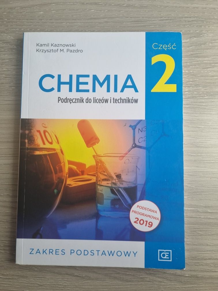 Chemia 2 zakres podstawowy podstawa programowa 2019