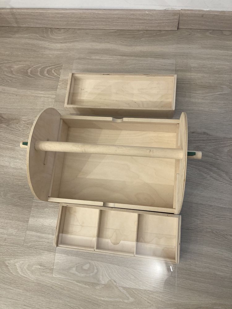 IKEA LUSTIGT Szafka na prace ręczne drewno