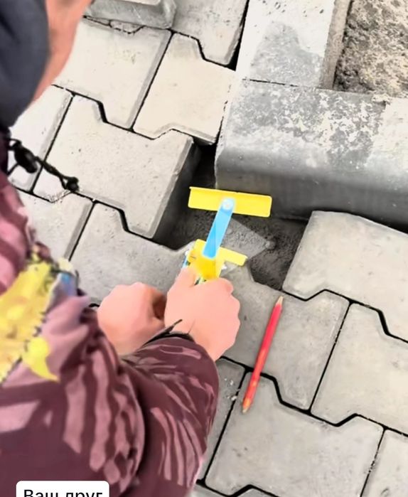 Шаблон для подрезки плитки