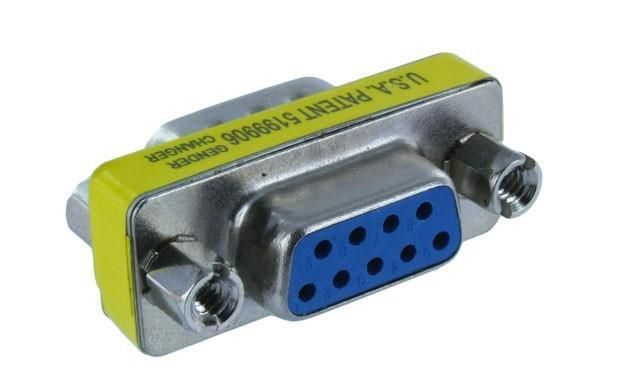 Adaptadores diversos macho fêmea DB25 / DB9 / USB / PS2