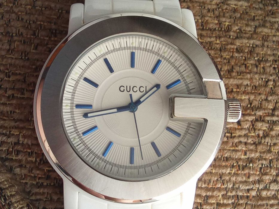 Zegarek Gucci kwarc ciężki ceramiczny rzadki model , unikat w Polsce.