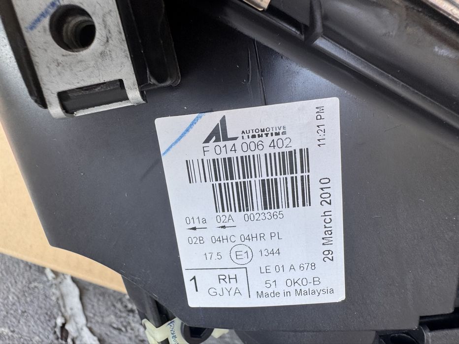 Mazda6 gg/gy 02-06 prawa lampa nowa oryginal EU