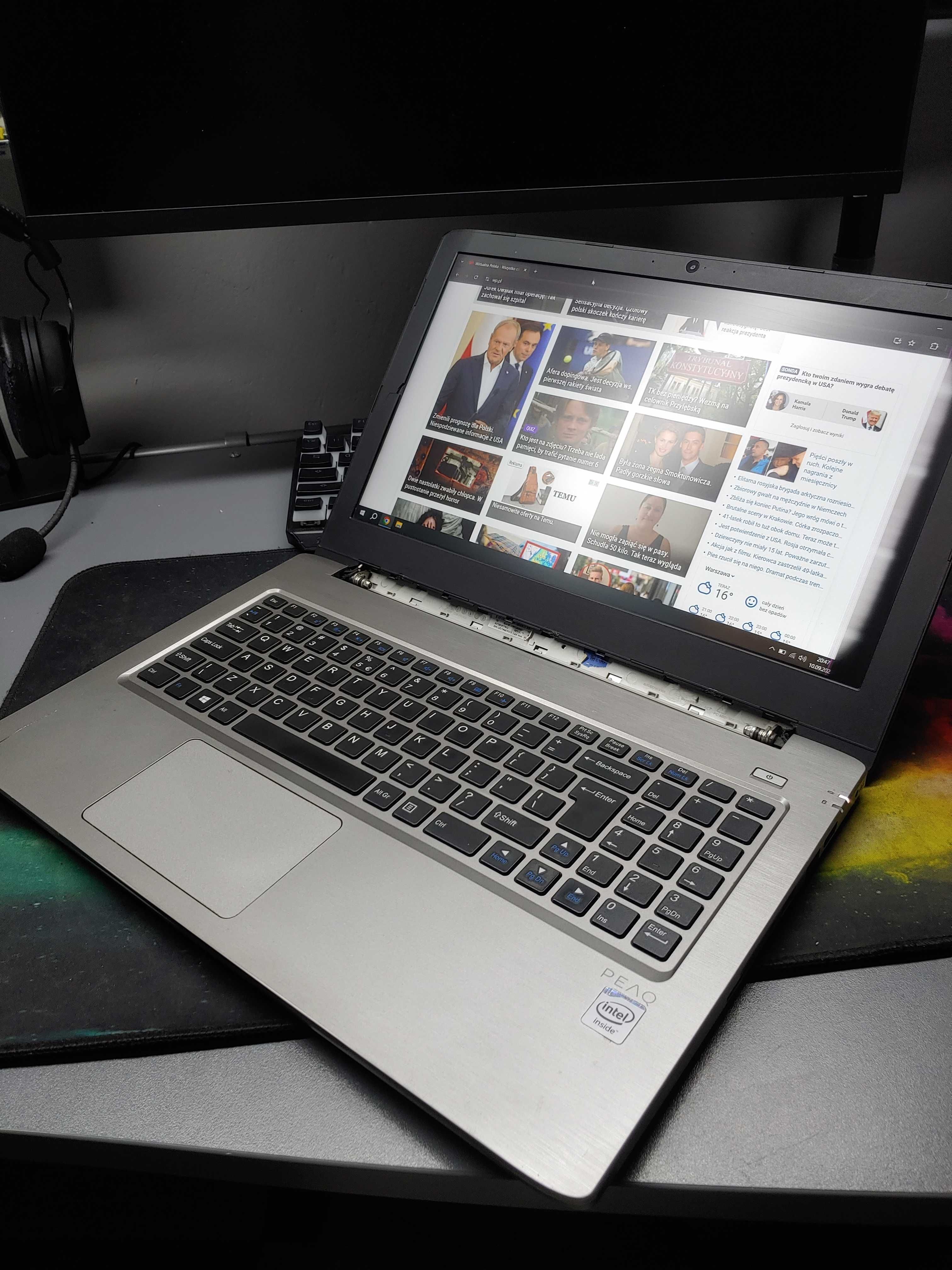 Laptop Medion PEAQ Intel SSD 15,6" FULL HD Windows 10