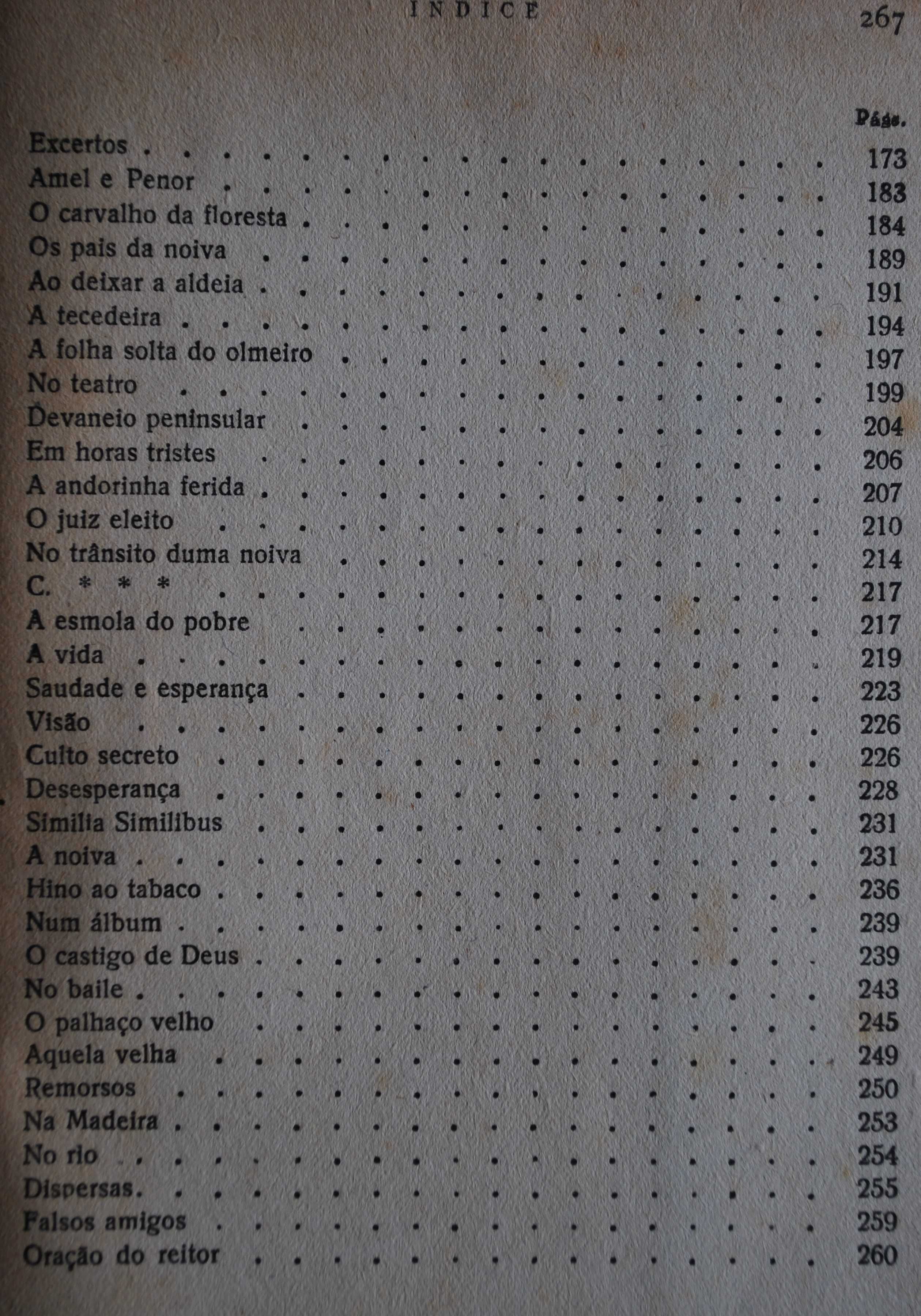 Poesias de Júlio Dinis (1ª Edição Ano 1950)