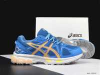 Жіночі кросівки Asics Gel Kahana 8  сині з жовтим 12244 ХІТ