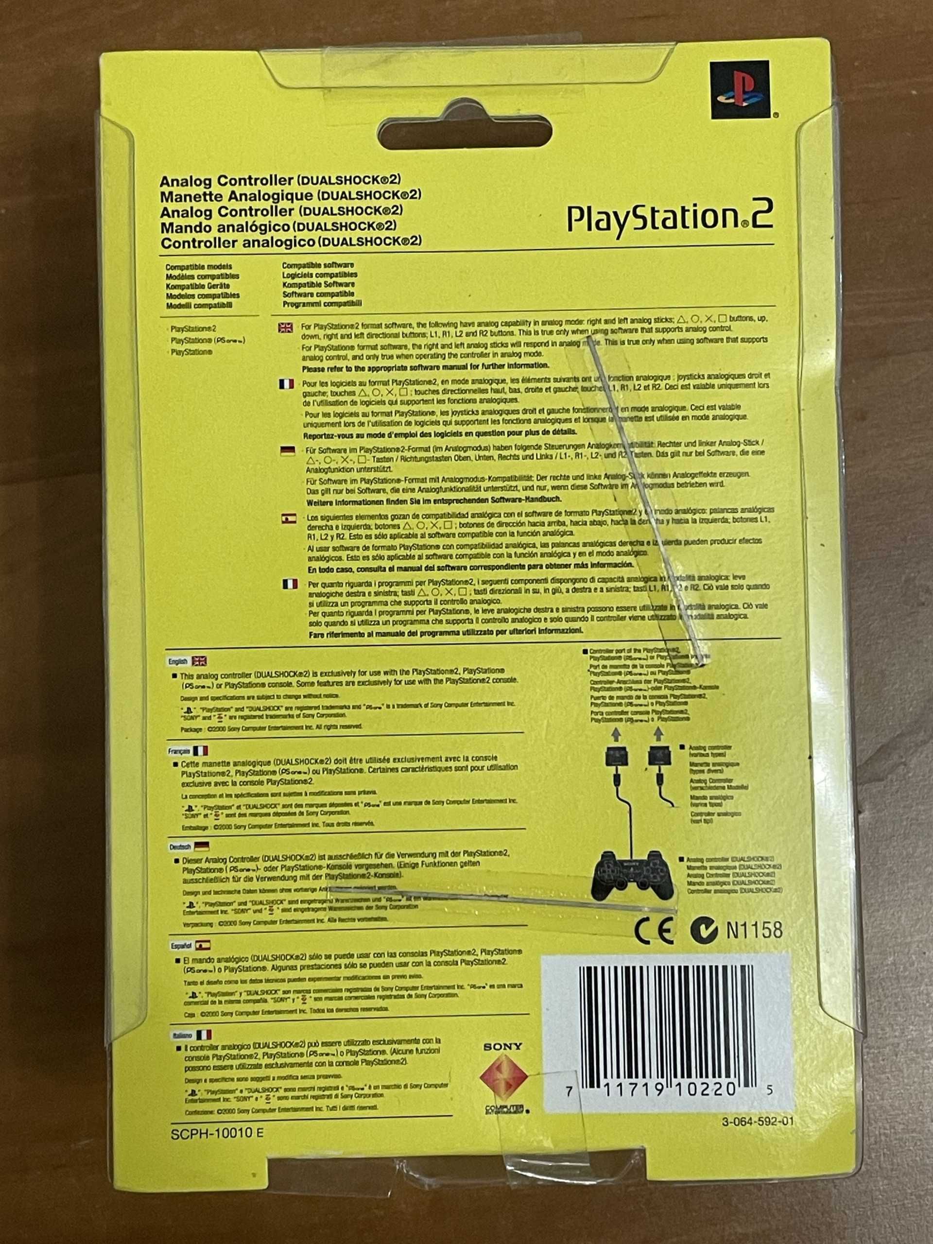 Pad PS2 DualShock 2 SCPH-10010E ORYGINAŁ Korea