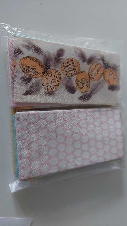 Zestaw wielkanocnych serwetek do decoupage 22 szt