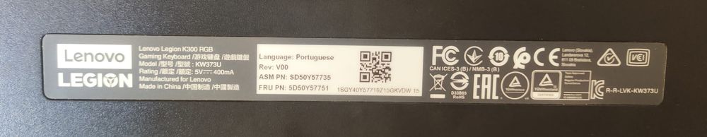 Teclado Gamer Lenovo - Legion