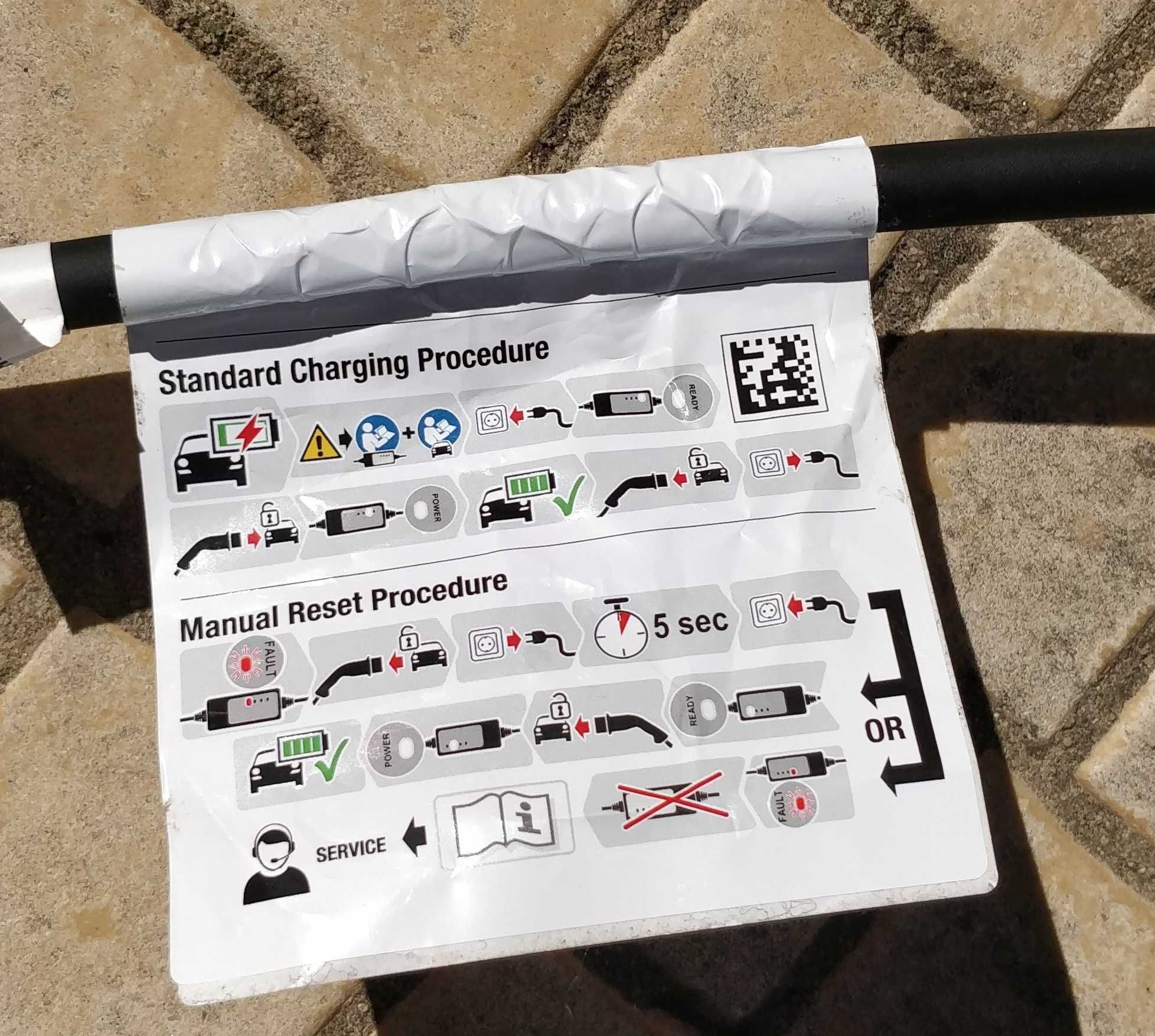 Carregador modo 2 flexicharger , para carros eléctricos e híbridos