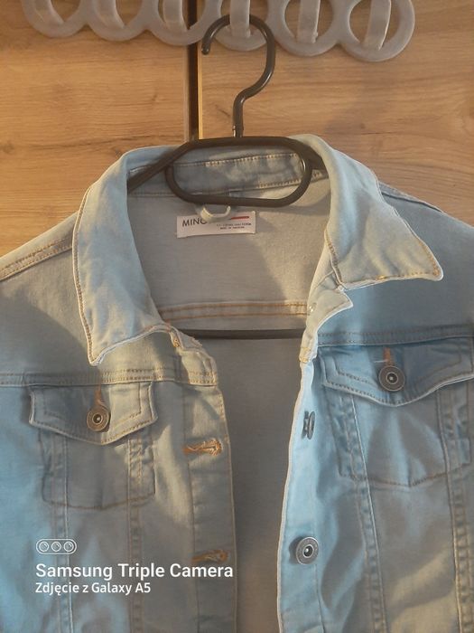 Kurtka jeansowa dziewczęca 146-152