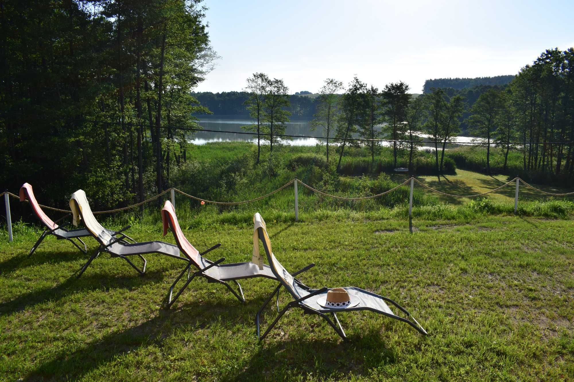 Domek 6 os. widok na jezioro, sauna, jacuzzi