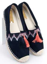 Espadryle Boho Z Frędzlem Birna Black