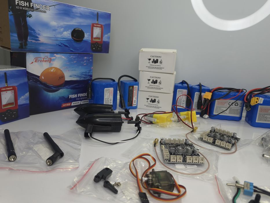 Запчастини до закорм корабликів V020,D20,D18B,D19,Flytec, Акумулятори