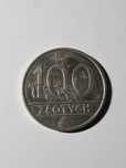 Moneta nr.7 nominał 100 zł rok 1990 za 12 zł