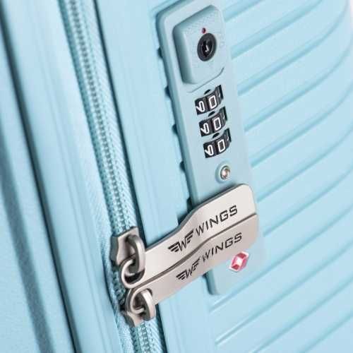 Валіза Wings 181-05 з поліпропілену Новинка! Чемодан Ударостійкий