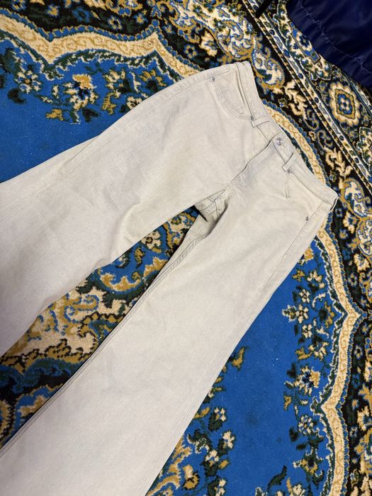 flared jeans светлые