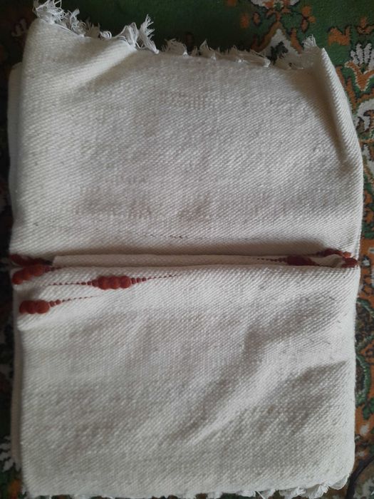 komplet narzut na kanapę i fotele - wełna Cepelia