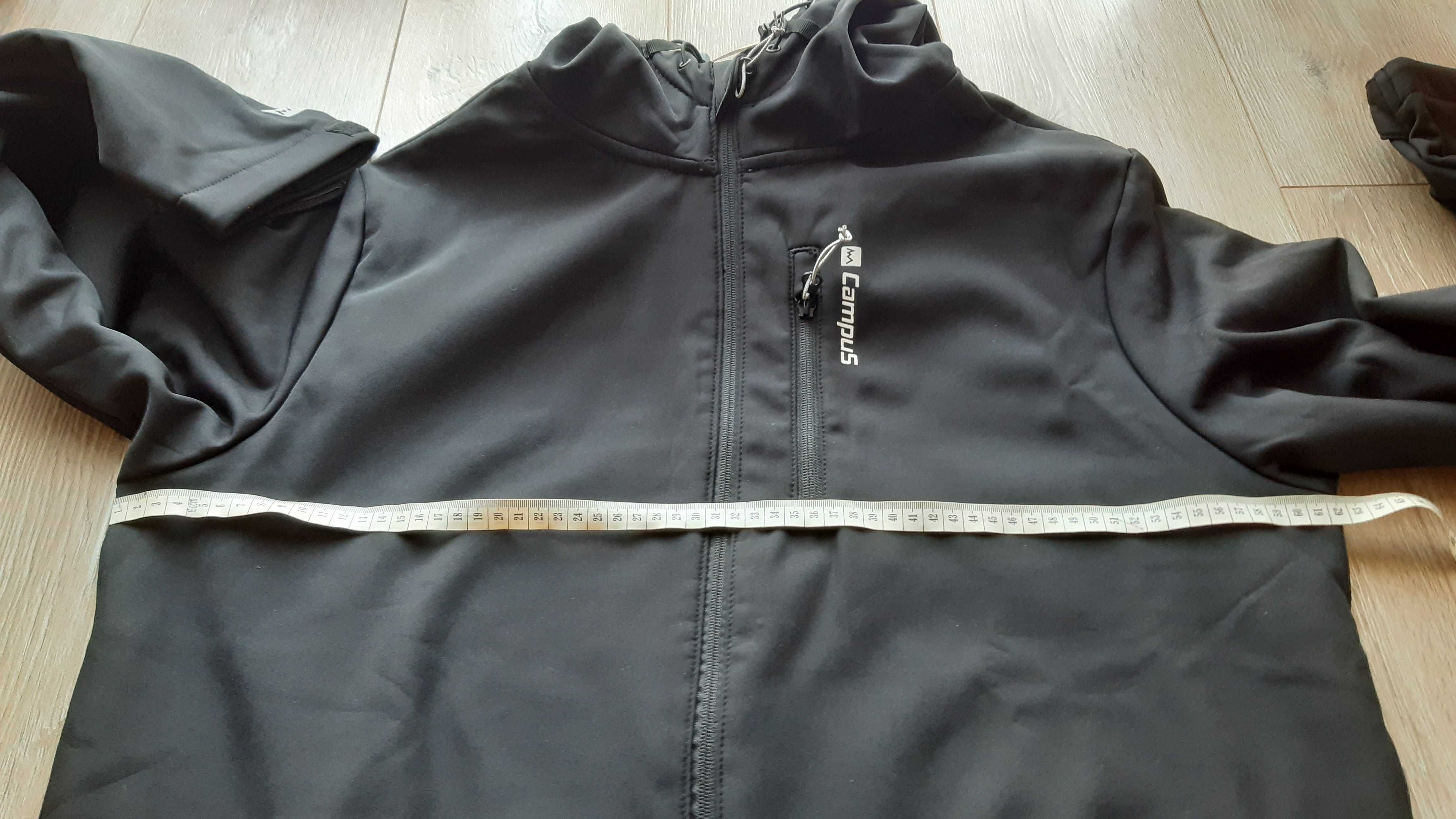 Nowa kurtka softshell Campus Essential męska XXL czarna bluza