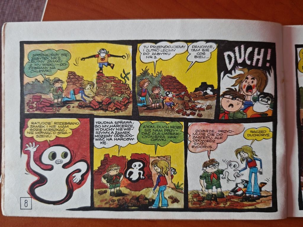 Wydanie I, Tytus, Romek i A'Tomek, księga XI,  1977
