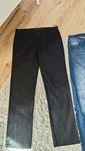 Spodnie eleganckie męskie czarne casualowe XL 36/ 34