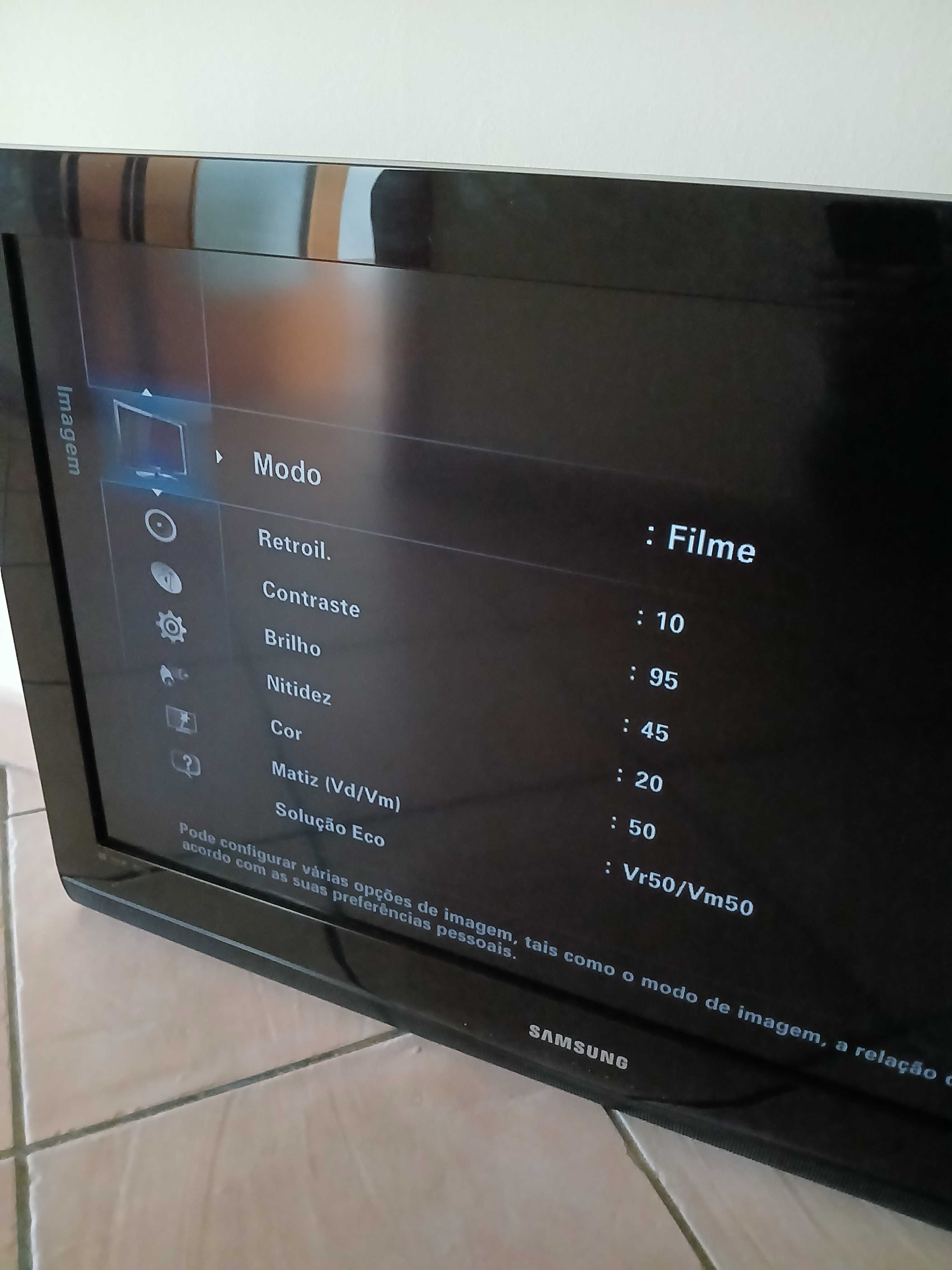 Televisão Samsung 32" Polegadas LCD Como Nova