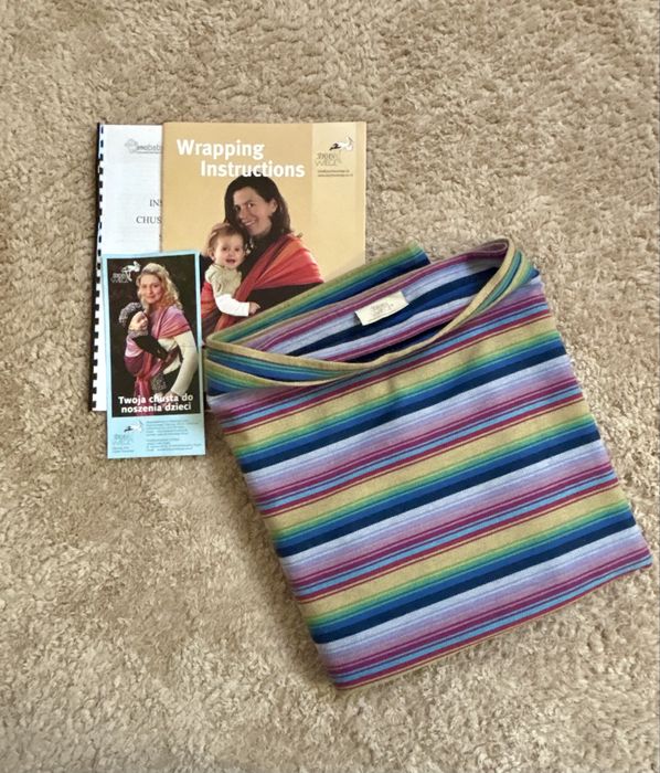 Zestaw dla pary - Dwie Chusty LennyLamb Storchenwiege GRATIS