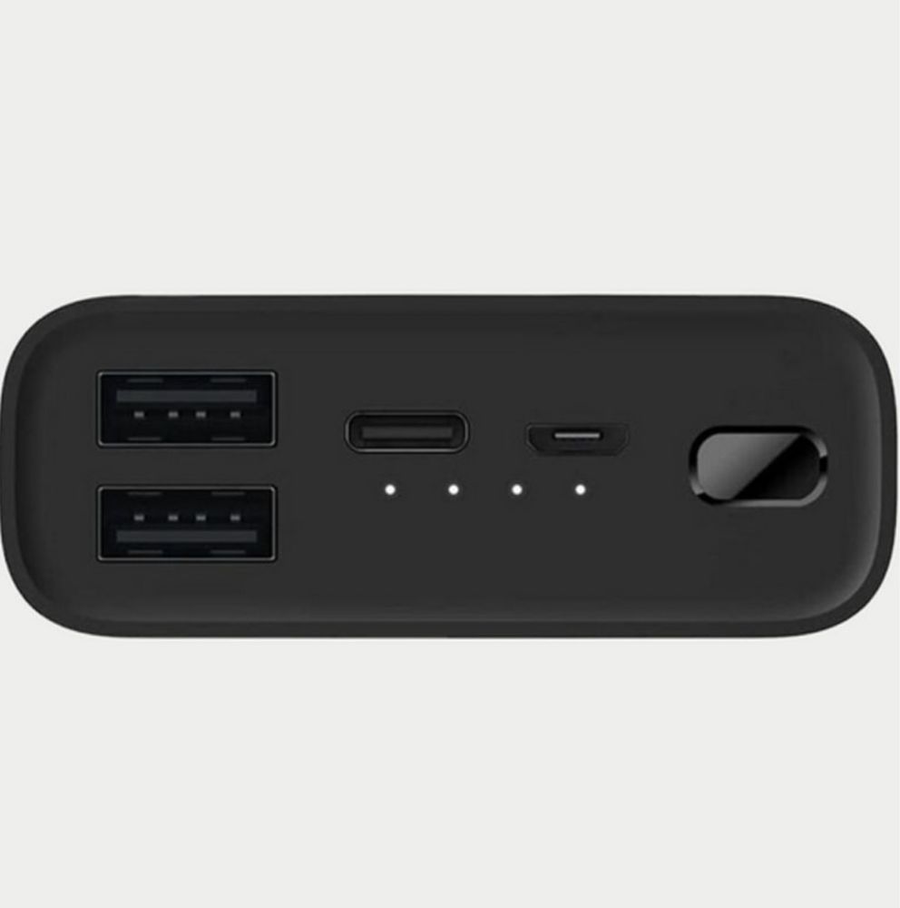 УМБ Xiaomi Power Bank Mi 3 Ultra Compact 10000mAh 22.5W Black + чохол