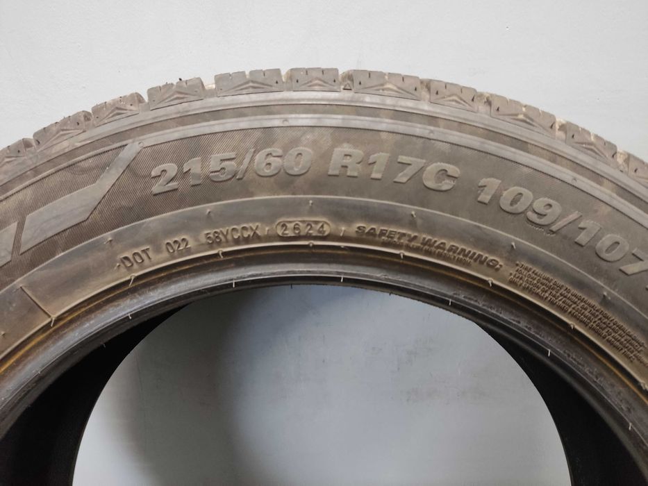 2x215/60R17C Kumho PorTran 4S CX11, 2024 rok, 109/107T, idealne