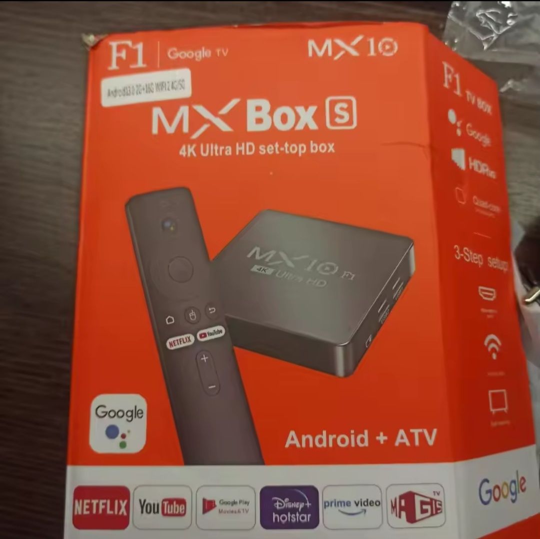 Налаштована Смарт-приставка TV Box MX10 F1 Android Smart TV 2/16