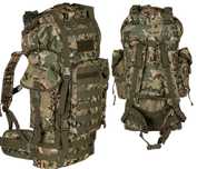 duży plecak bw molle stelaż aluminiowy 65 l operation camo