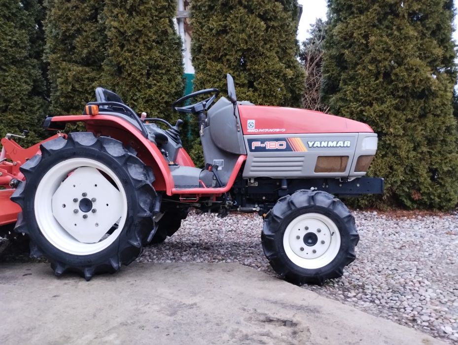 Traktorek Yanmar F180D nie Kubota i Iseki