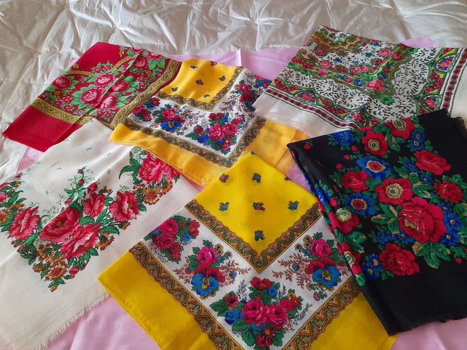 Хустки шерстяні 100%