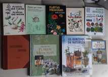 Lote livros sobre Plantas Medicinais,Aromáticas e Tratamentos Naturais