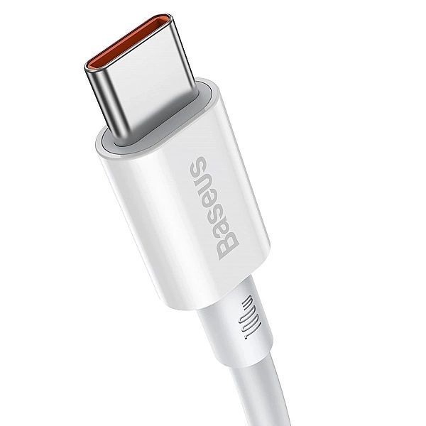 Kabel Baseus Catys-c02 Usb-c - Usb-c Pd Qc Fcp 100w 5a 2m - biały