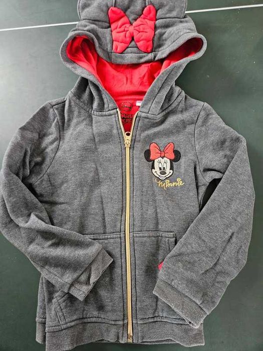 Bluza szara Disney Minnie Mouse roz 116