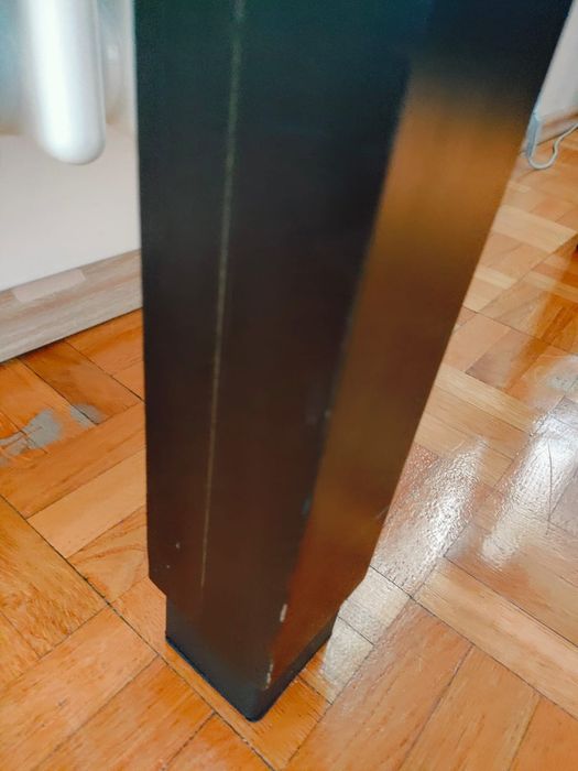 Stół do jadalni rozkładany wenge 80x80-200x71