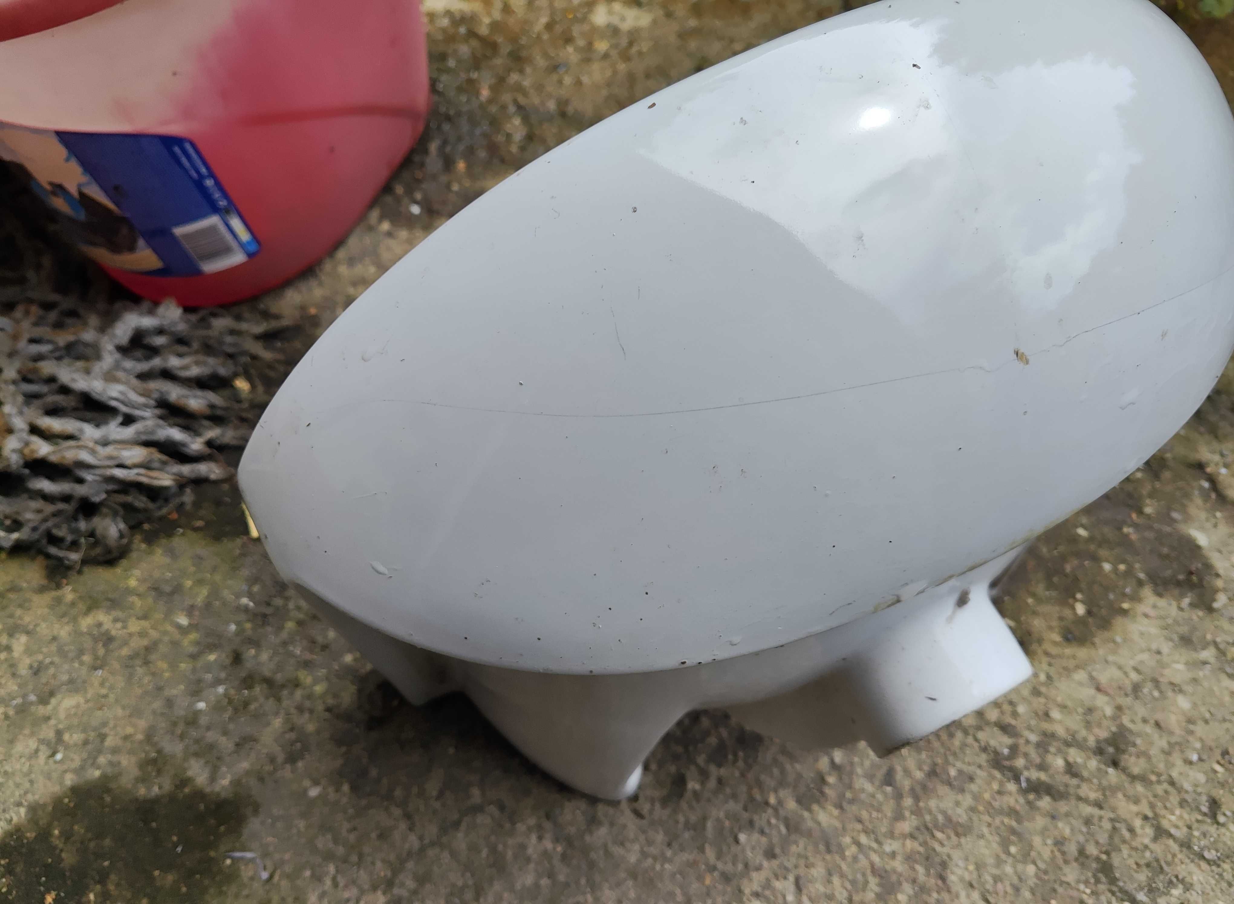 Zlewozmywak stalowy i Umywalka porcelanowa   mała -komplet