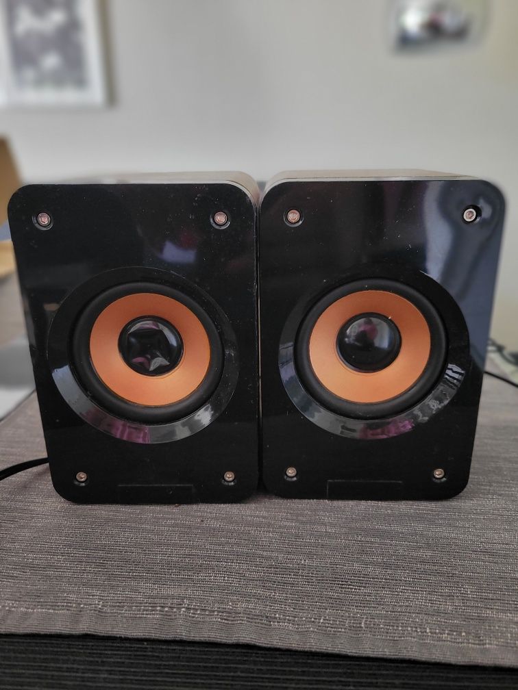 2 głośniki omega 2.0 speaker system używane