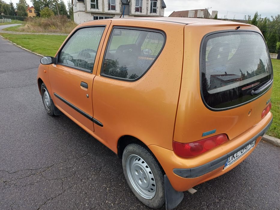 Ładny fiat Seicento 1.1 cm benzyna bez korozji